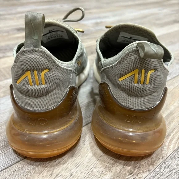 Nike Air Max 270 Dark Stucco Metallic Gold - Picture 3 of 7